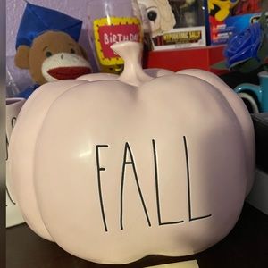 Rae Dunn medium FALL pumpkin
